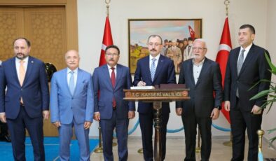 Ticaret Bakanı Mehmet Muş’tan Kayseri protokolü ziyareti